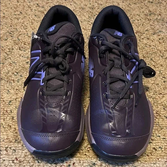 New Balance Purple and White Athletic Shoes - Picture 4 of 9